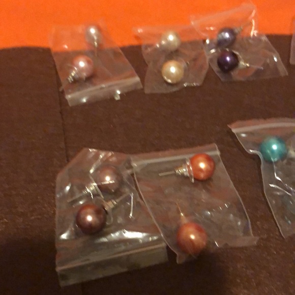 Cultured Pearl Studs - Picture 8 of 8